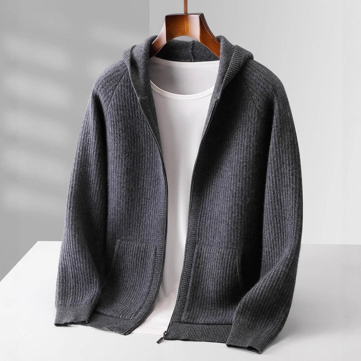 Brera Cashmere Zip Hoodie