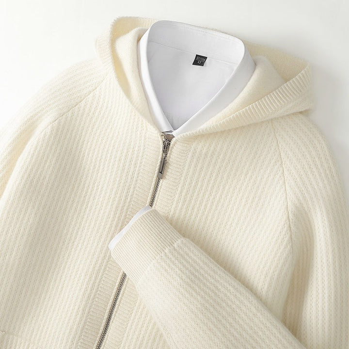 Brera Cashmere Zip Hoodie