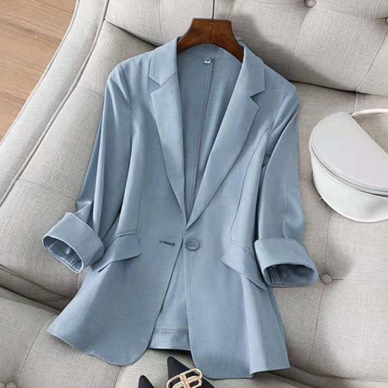 Clara Linen Blazer
