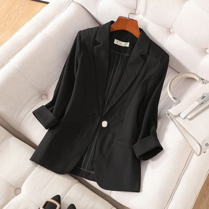 Camille Linen Blazer
