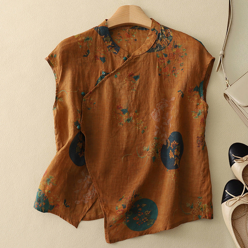 Eleganza Linen Blouse