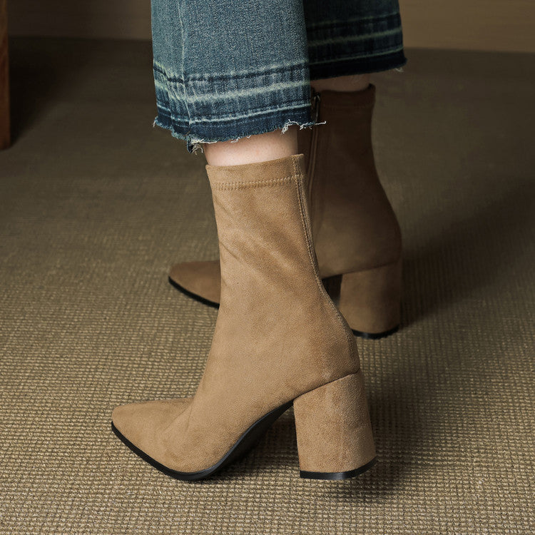 Siena Suede Ankle Boots