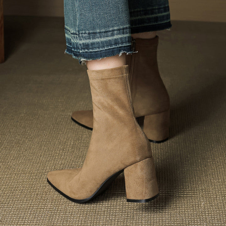 Siena Suede Ankle Boots