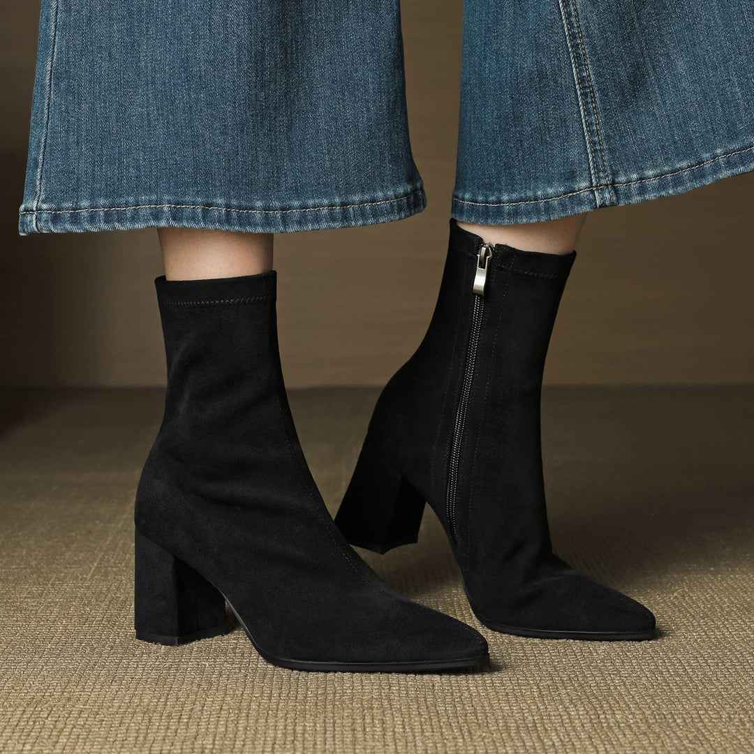 Siena Suede Ankle Boots