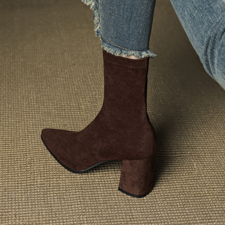 Siena Suede Ankle Boots