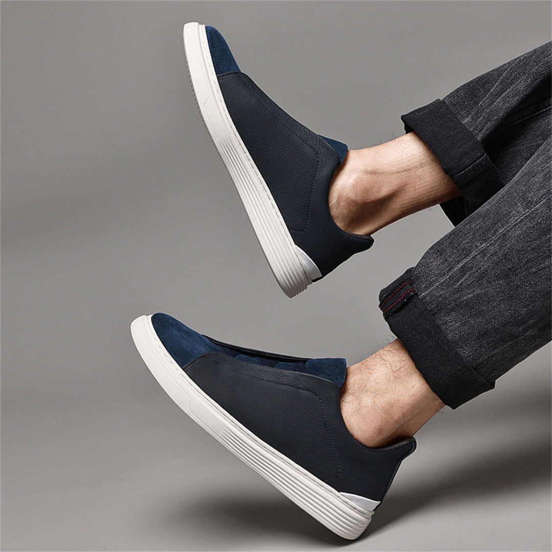 Adriano Leather Suede Sneakers
