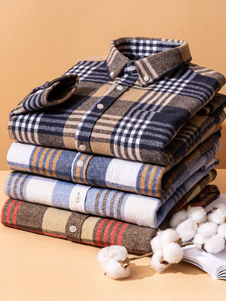 Bastien Plaid Flannel Shirt