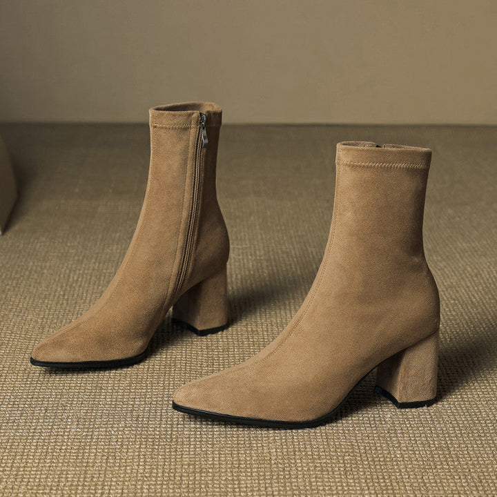 Siena Suede Ankle Boots