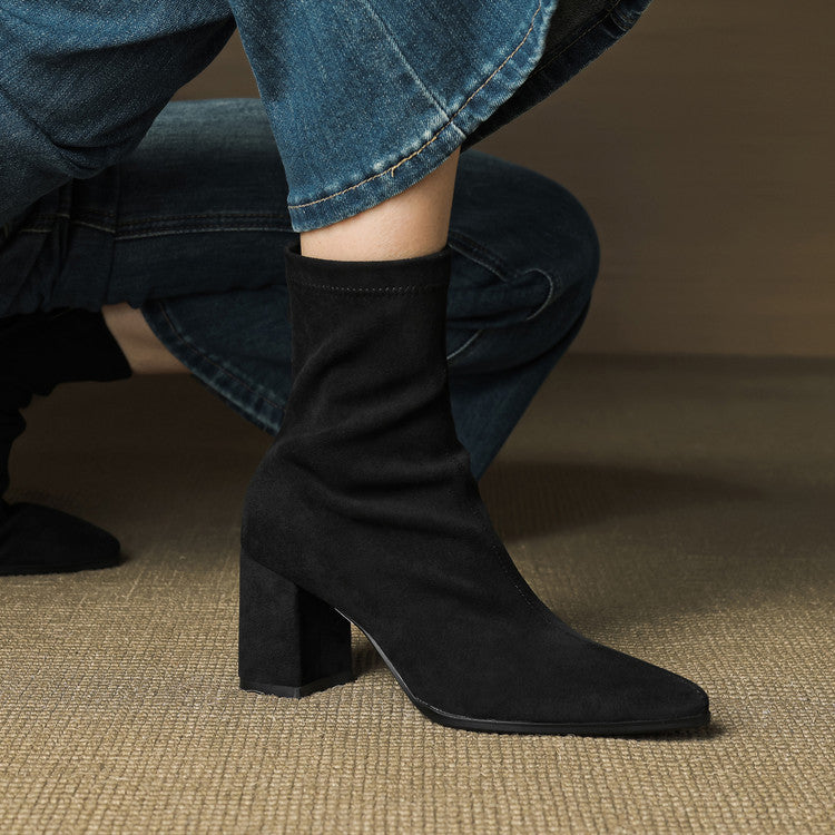 Siena Suede Ankle Boots