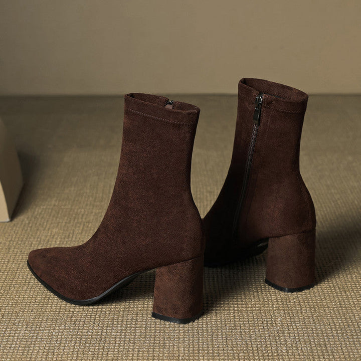 Siena Suede Ankle Boots