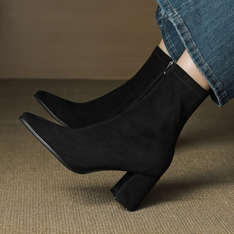 Siena Suede Ankle Boots