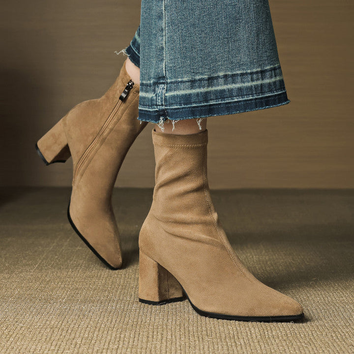 Siena Suede Ankle Boots