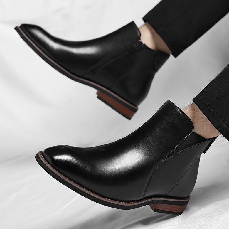 Kingsley Leather Chelsea Boots