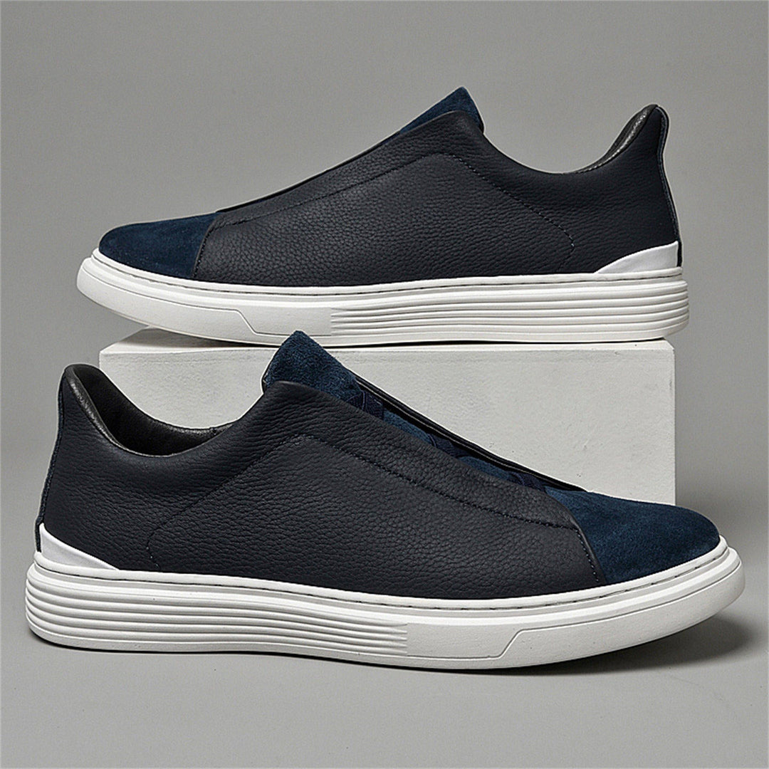Adriano Leather Suede Sneakers