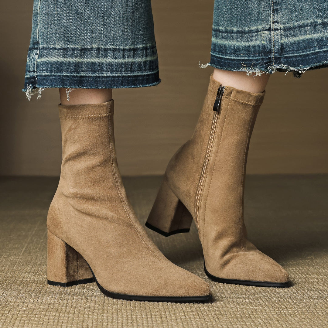 Siena Suede Ankle Boots