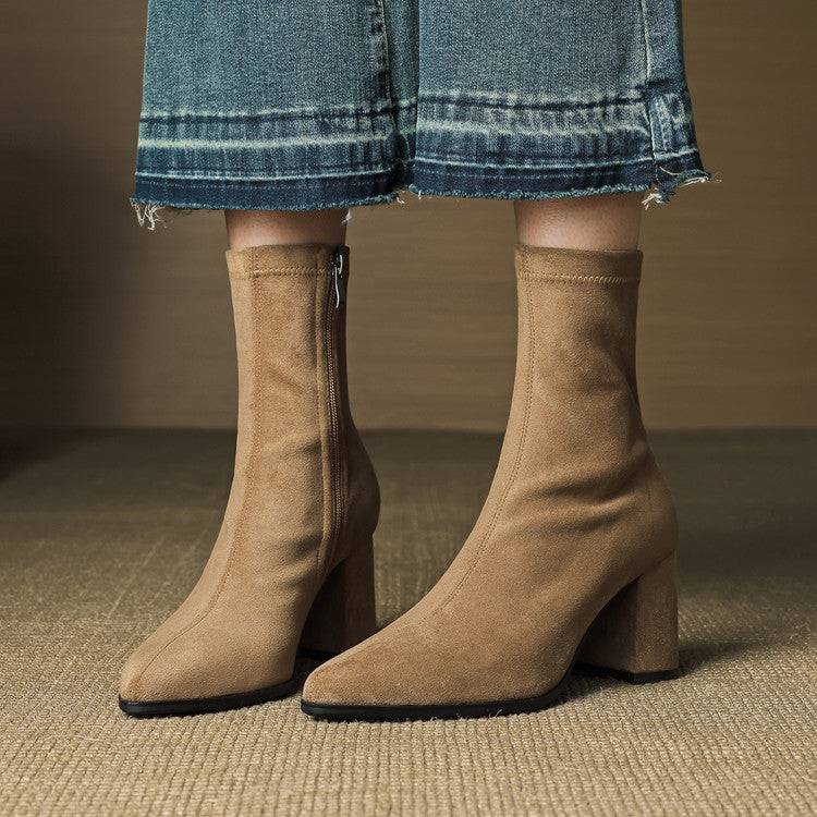 Siena Suede Ankle Boots