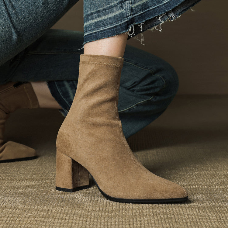 Siena Suede Ankle Boots