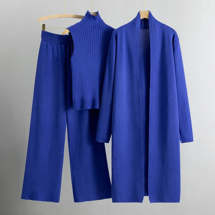 Elara Textured Knit Set