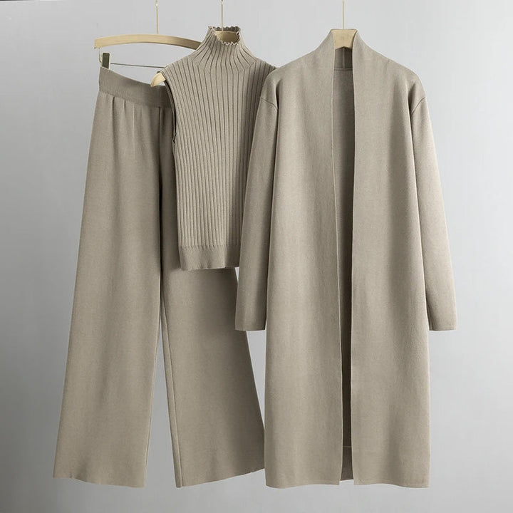 Elara Textured Knit Set