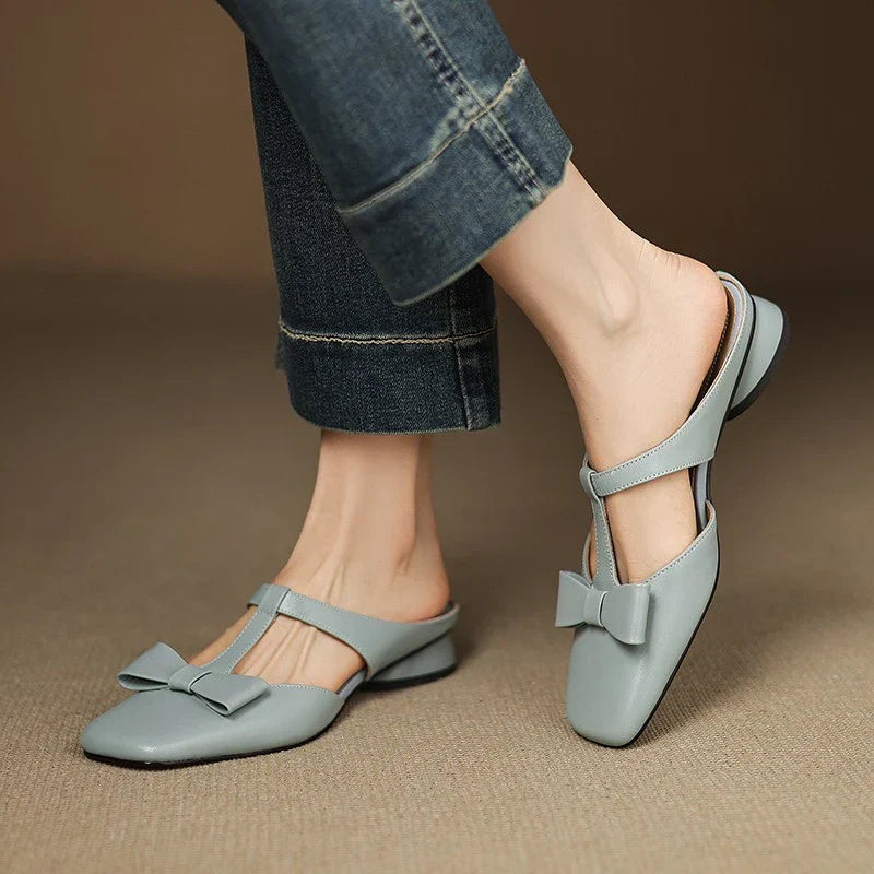 Sabine Leather Mules