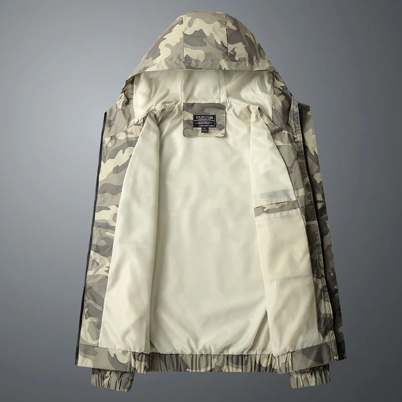 Drift Camo Windbreaker