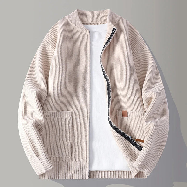 Oslo Ribbed Cardigan