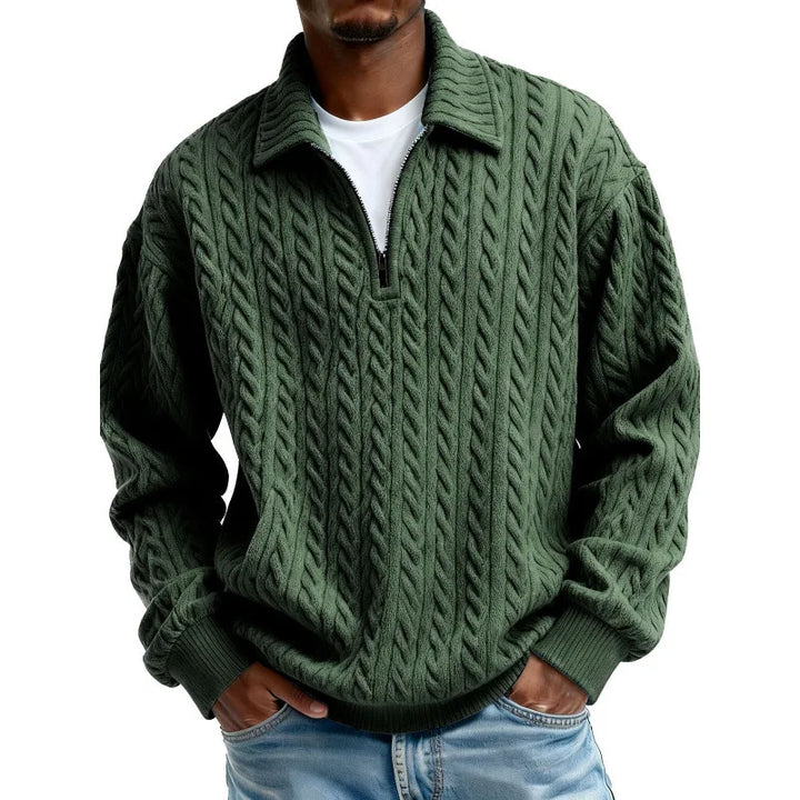 Dunmore Cable Quarter-Zip