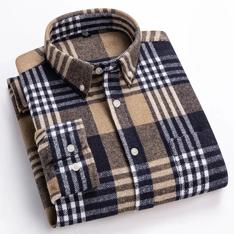 Bastien Plaid Flannel Shirt