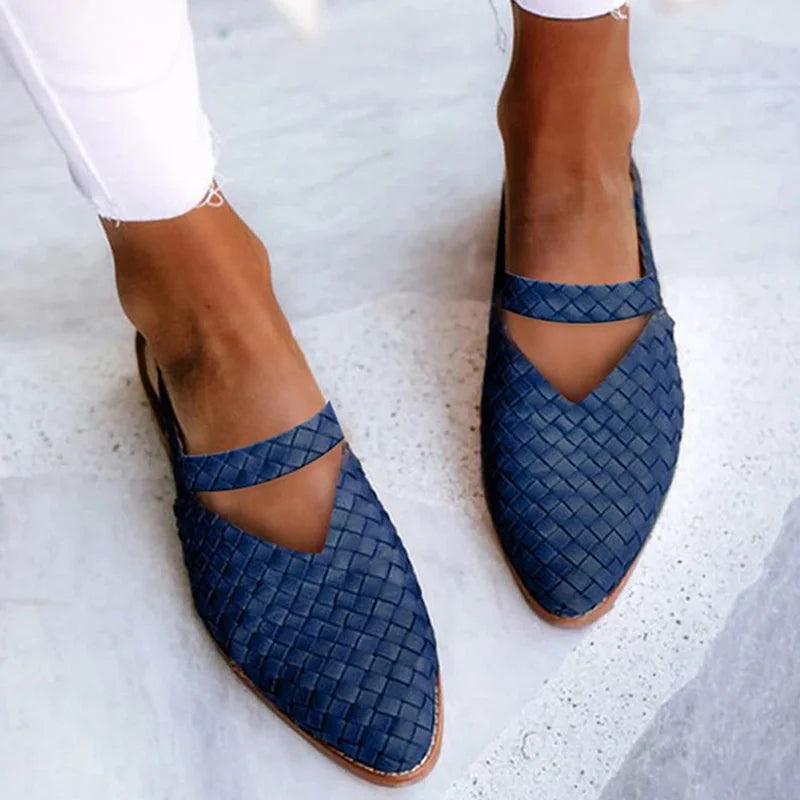Elena Pointed Flats