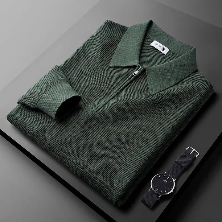 Aston Ribbed Knit Sweater