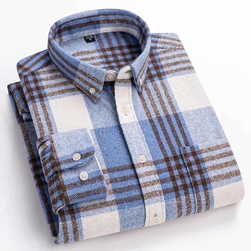 Bastien Plaid Flannel Shirt