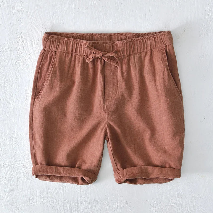 Santorini Linen Shorts