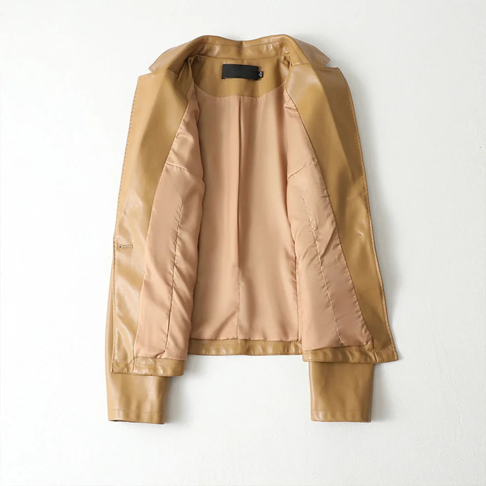 Verona Lambskin Leather Blazer