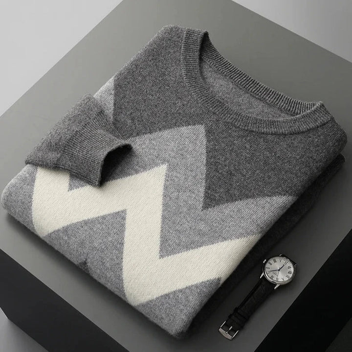 Solano Geometric Sweater