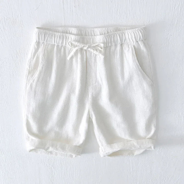 Santorini Linen Shorts