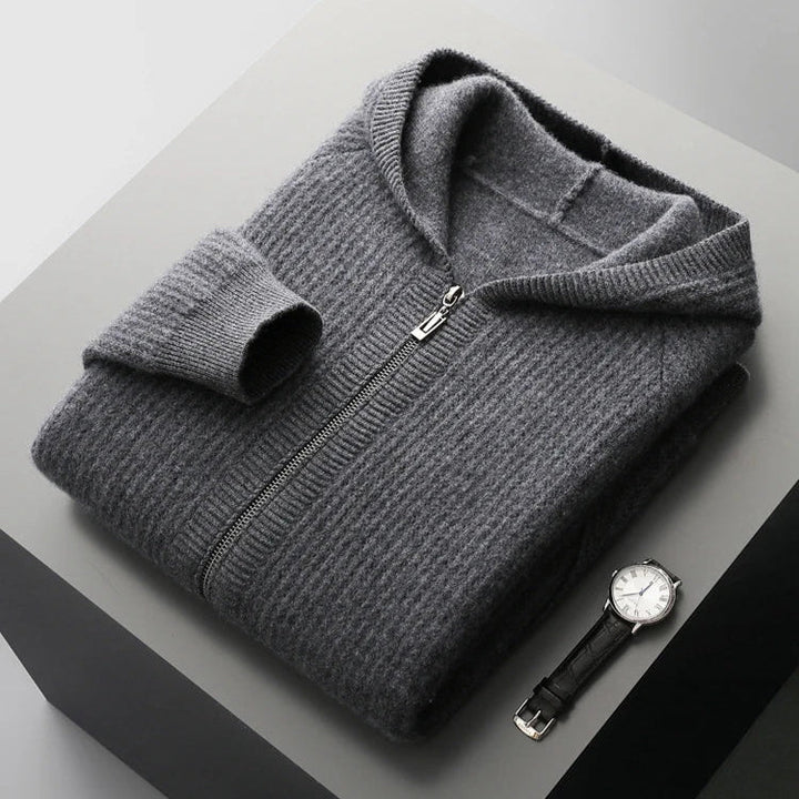 Brera Cashmere Zip Hoodie