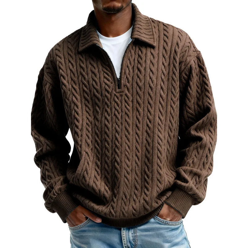 Dunmore Cable Quarter-Zip