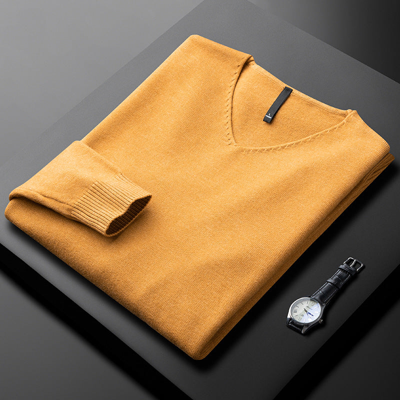Arden Cashmere V-Neck Sweater