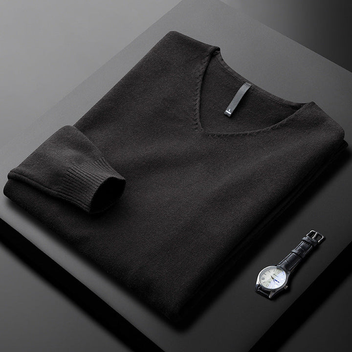 Arden Cashmere V-Neck Sweater