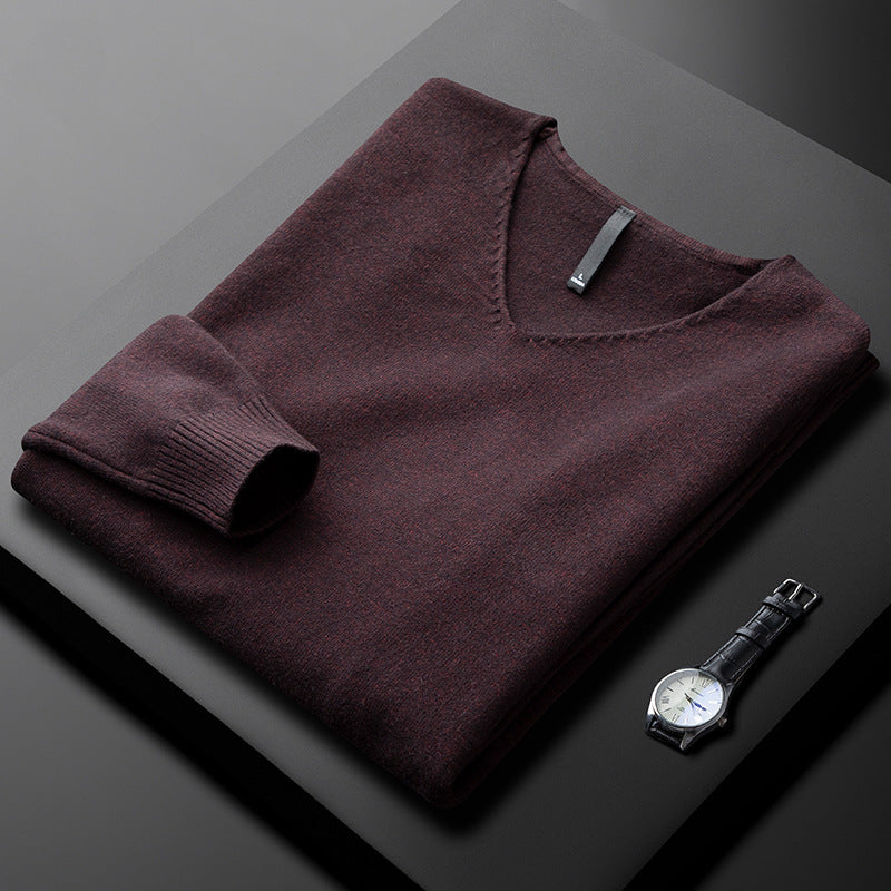 Arden Cashmere V-Neck Sweater