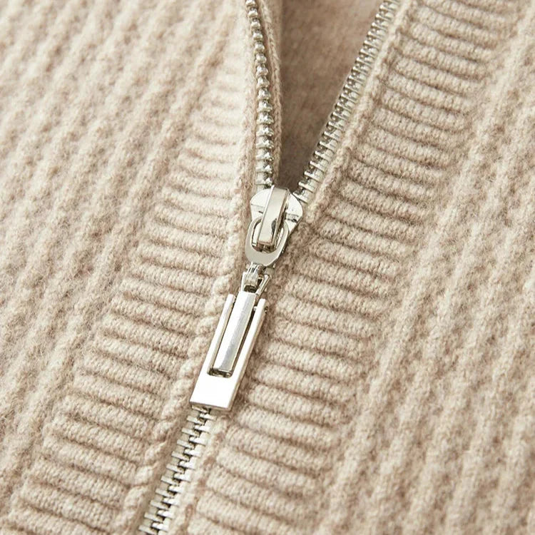 Brera Cashmere Zip Hoodie
