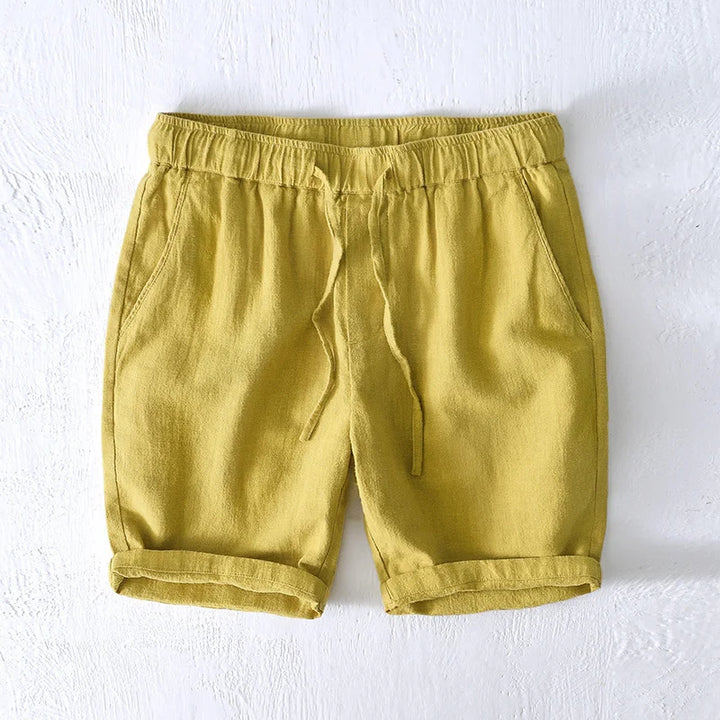 Santorini Linen Shorts