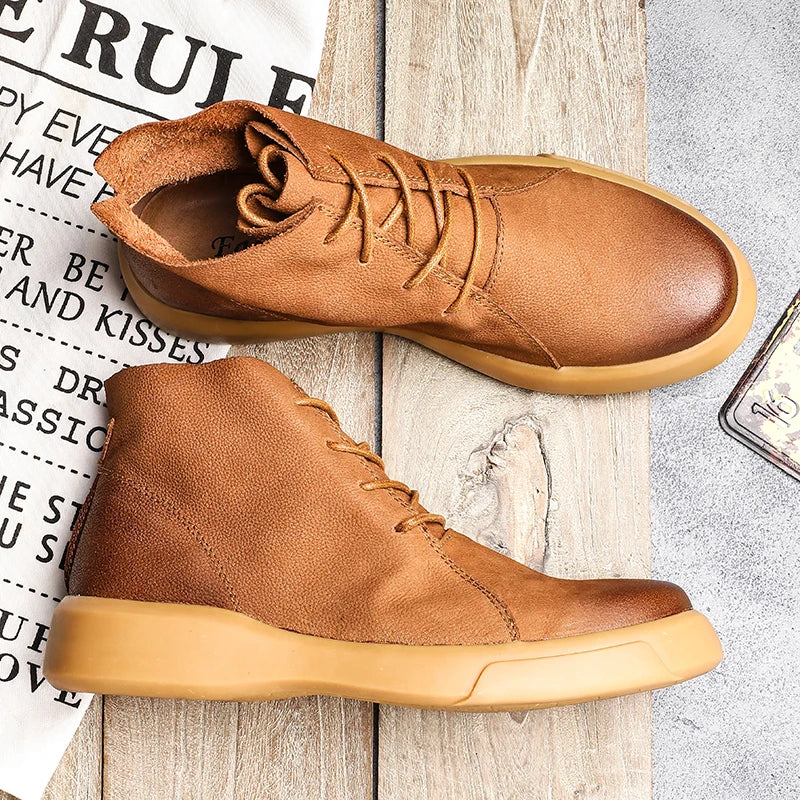Paolo Leather Chukka Boots