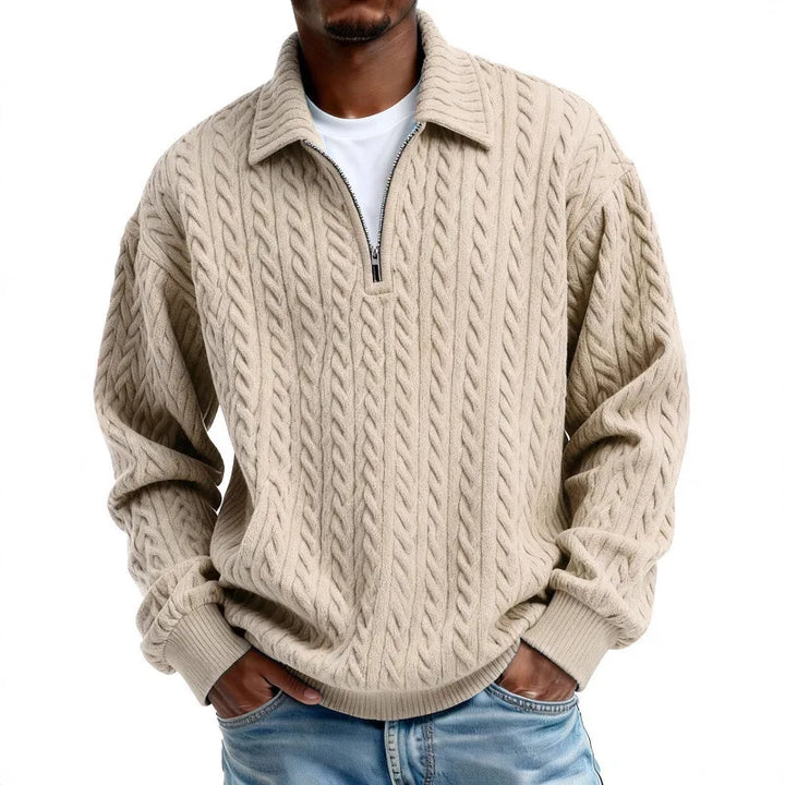 Dunmore Cable Quarter-Zip