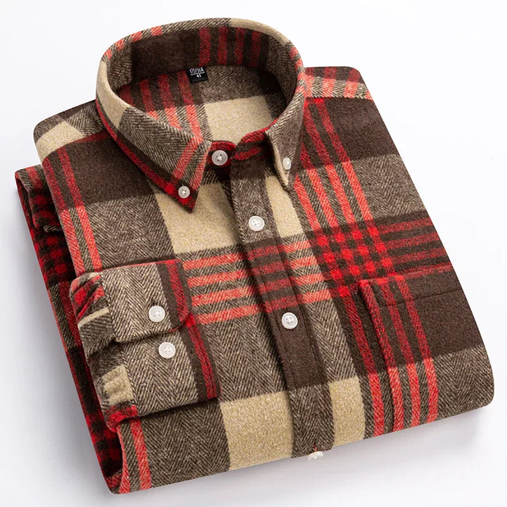 Bastien Plaid Flannel Shirt