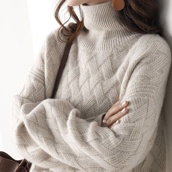Alora Cashmere Turtleneck