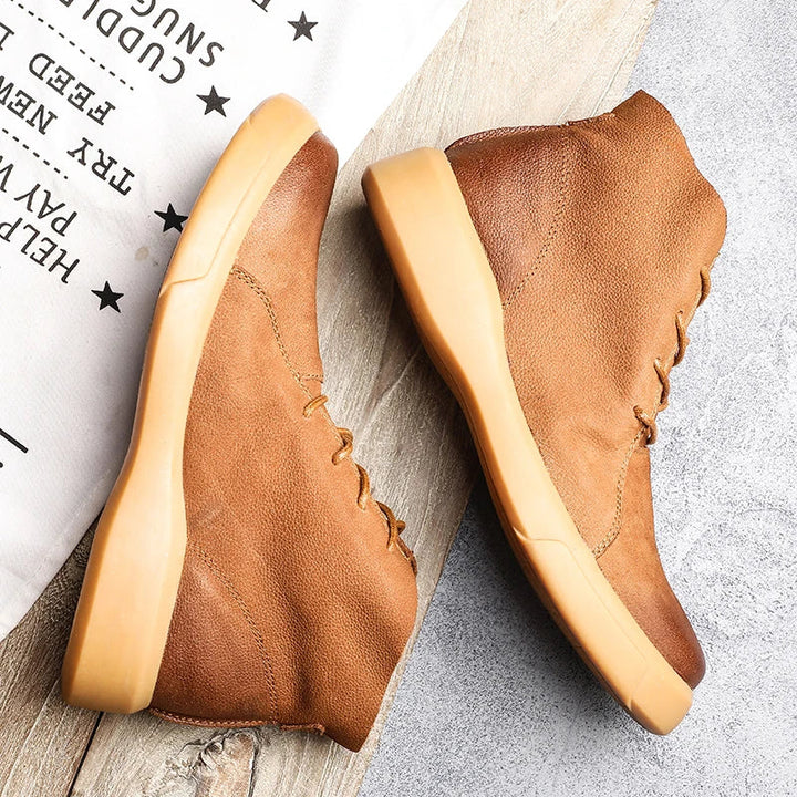 Paolo Leather Chukka Boots
