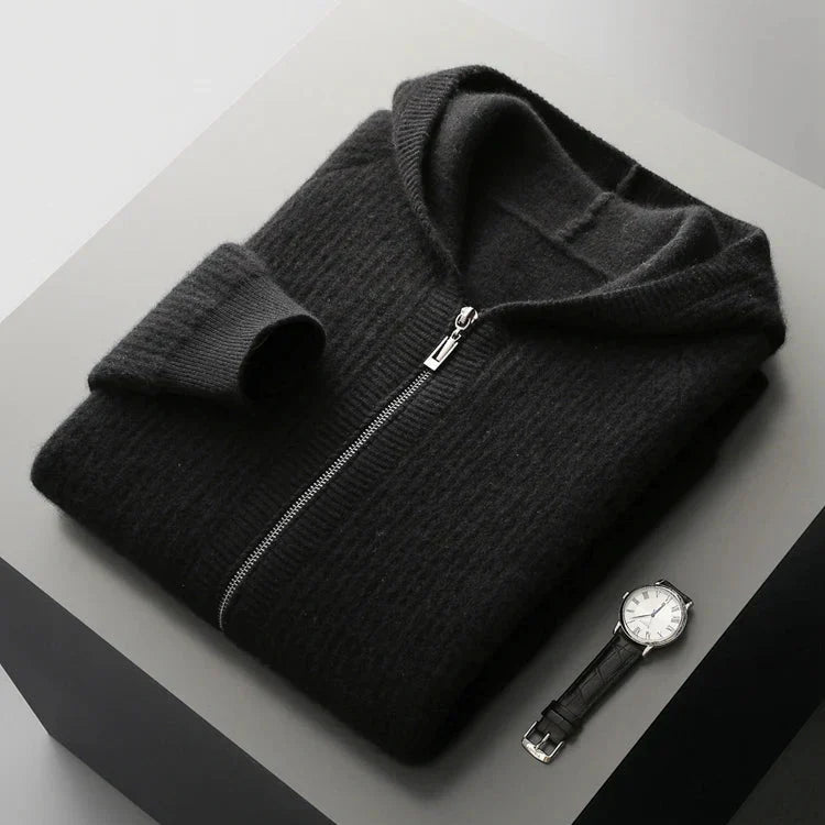 Brera Cashmere Zip Hoodie