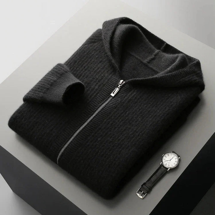 Brera Cashmere Zip Hoodie