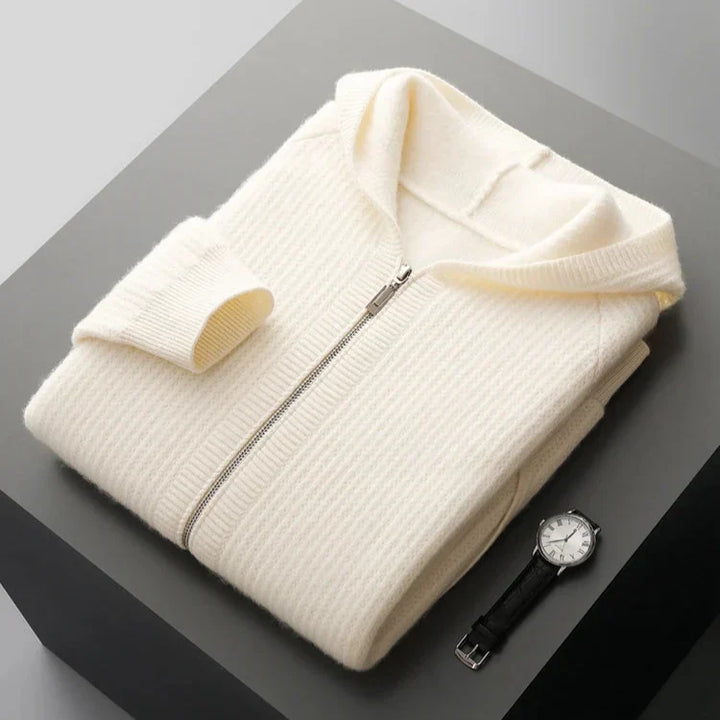 Brera Cashmere Zip Hoodie